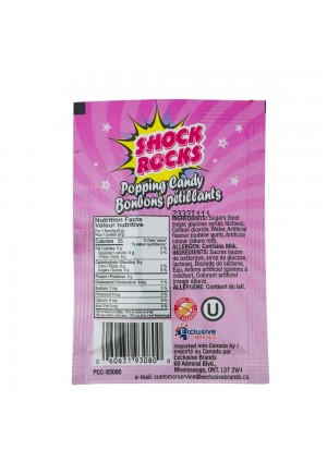 Bonbons Pétillants Shock Rocks - Gomme Balloune (9g)